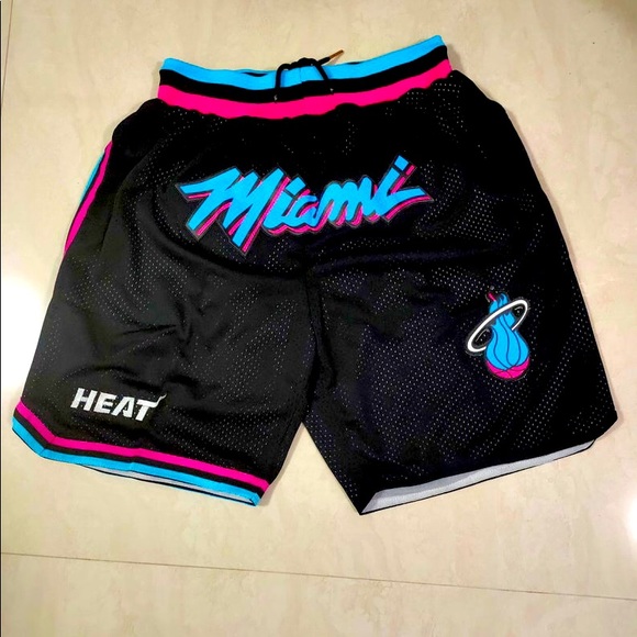 Basketball Shorts Just Don Miami Shorts Miami Heat Just Don Shorts